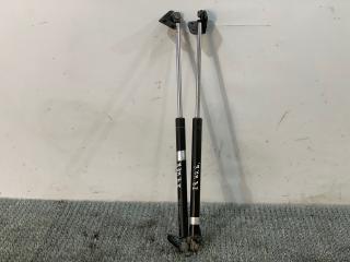 амортизатор крышки багажника (3-5 двери) Hyundai Terracan 1 поколение 2003, 2.5 л., D4BH, дизель, АКПП, серебристый, внедорожник 5 дв., полный подключаемый привод