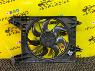 вентилятор радиатора Dacia Sandero 1 поколение 2008, 1.4 л., K7J 714, бензин, МКПП, серый, хетчбэк 5 дв., передний привод