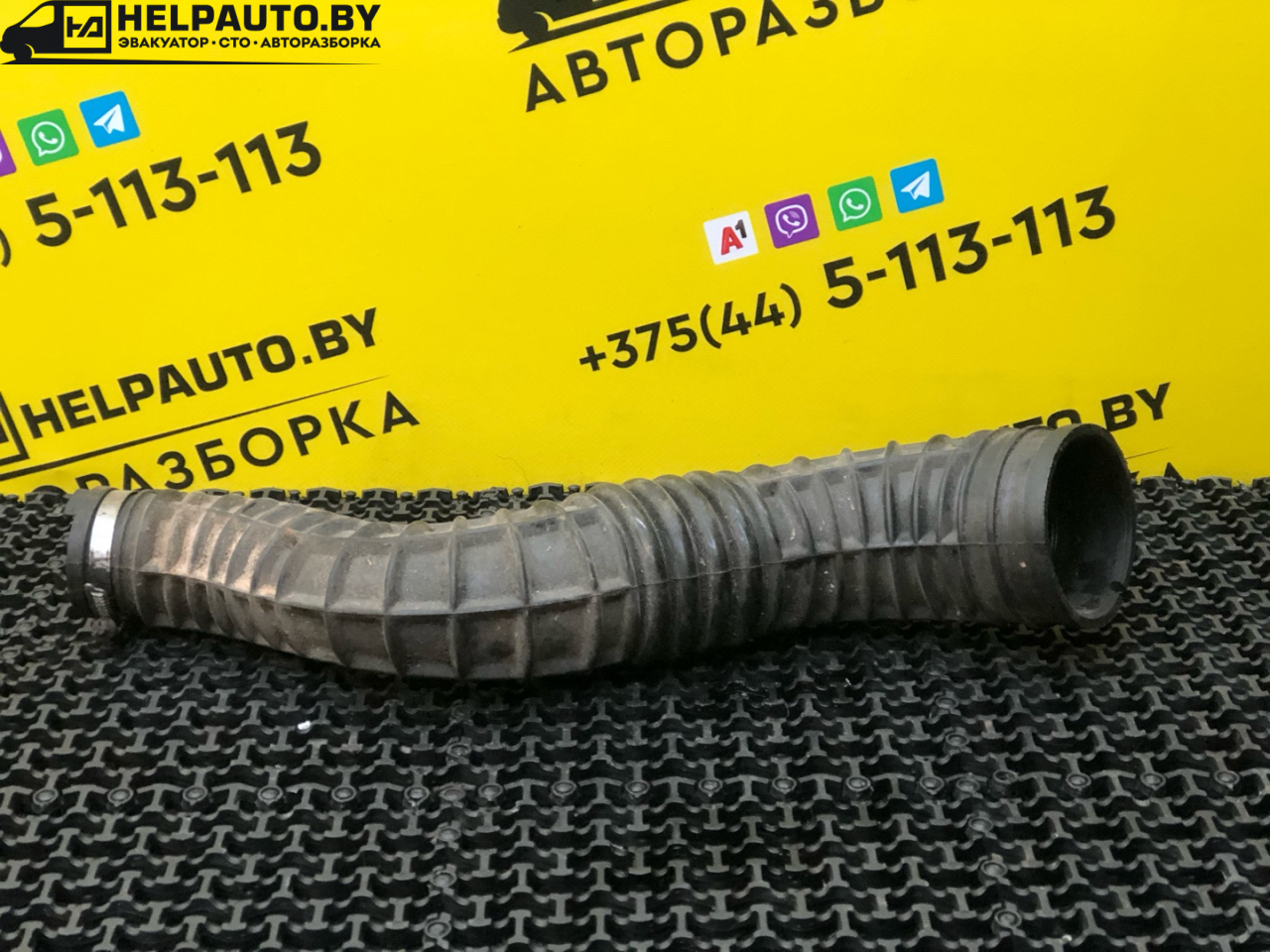 патрубок воздушного фильтра Citroen Jumper 1 поколение 1998, 2.5 л., THX (DJ5TED), дизель, 5МКПП, синий, передний привод - фото №1