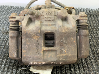 суппорт передний правый Honda Jazz 1 поколение 2002, 1.3 л., L13B, бензин, МКПП, голубой, хетчбэк 5 дв., передний привод