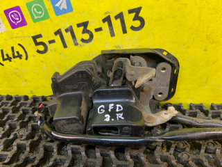 замок двери задней правой Mazda 626 GF [рестайлинг] GF 1999, 2.0 л., дизель, МКПП, седан