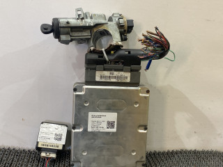 блок управления двигателем Mazda 626 GF [рестайлинг] 1999, 1.8 л., бензин, МКПП, синий, универсал, передний привод, FSJ4-18881-A, F7FF-12A650-ASB