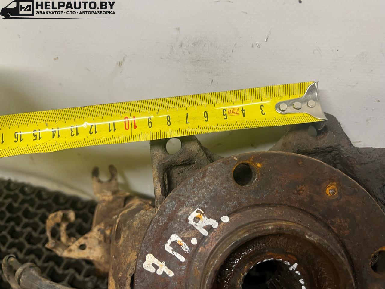 ступица передняя правая Iran Khodro Samand 1 поколение 2005, 1.8 л., бензин, 5МКПП, серебристый, седан, передний привод - фото №1