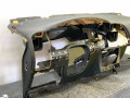панель передняя салона (торпедо) Opel Zafira 1 поколение (A) 1999, 1.8 л., бензин, МКПП, серый, передний привод - фото №4