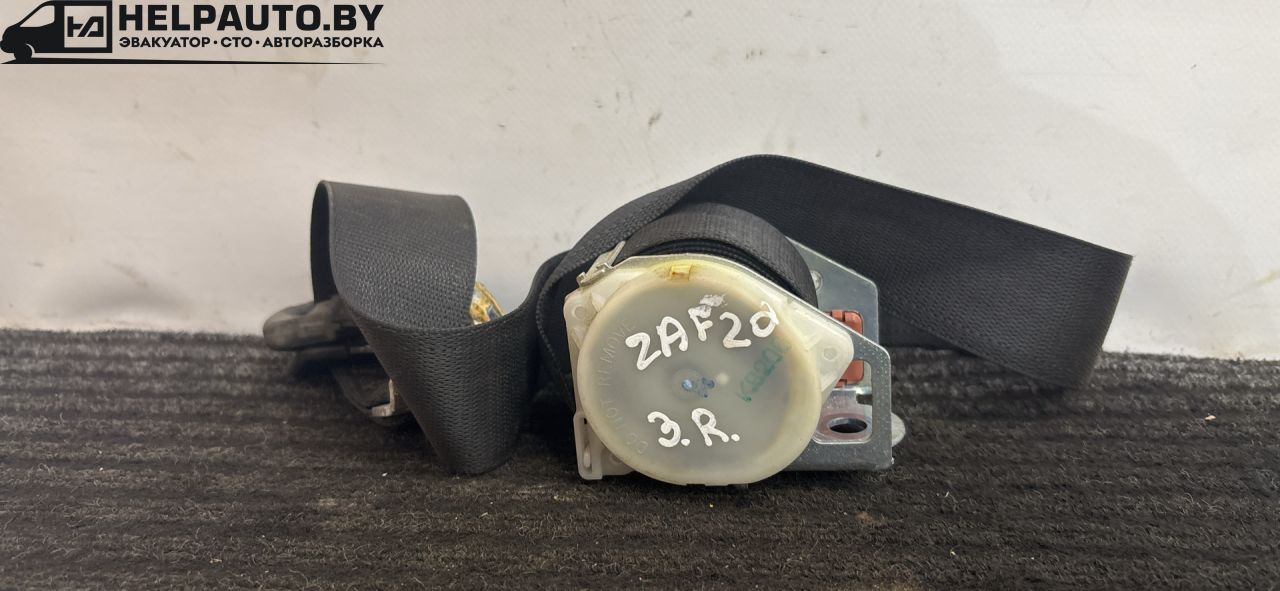 ремень безопасности Opel Zafira 1 поколение (A) 1999, 1.8 л., бензин, МКПП, серый, передний привод, 05079902 - фото №1