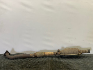 труба приемная глушителя Hyundai Santa Fe 1 поколение (SM) 2003, 2.4 л., бензин, МКПП, внедорожник 5 дв.