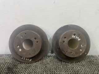 диски тормозные задние Rover 600 Series 1 поколение 1994, 2.0 л., бензин, МКПП, зелёный, седан, передний привод