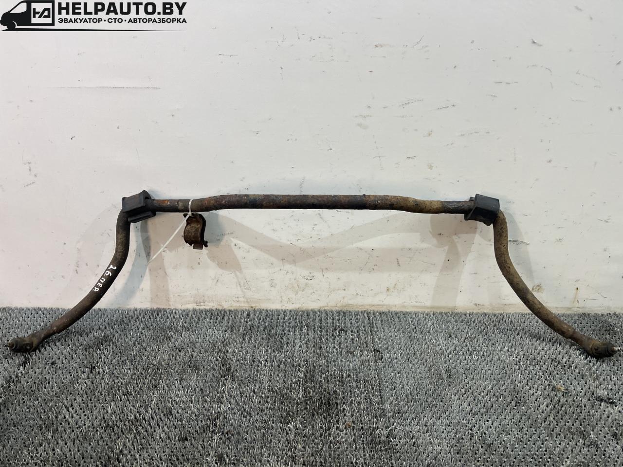 стабилизатор подвески передний Renault Scenic 1 поколение 1997, 1.9 л., F8Q 786, дизель, МКПП, серый, передний привод - фото №1