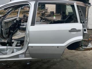 дверь задняя левая Ford Fusion 1 поколение [рестайлинг] 2009, 1.4 л., FXJA, бензин, 5МКПП, серебристый, хетчбэк 5 дв., передний привод