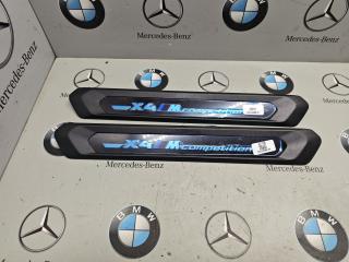 комплект накладок на пороги (внутренние) BMW X4 M F98 [рестайлинг] 2023, 8077613