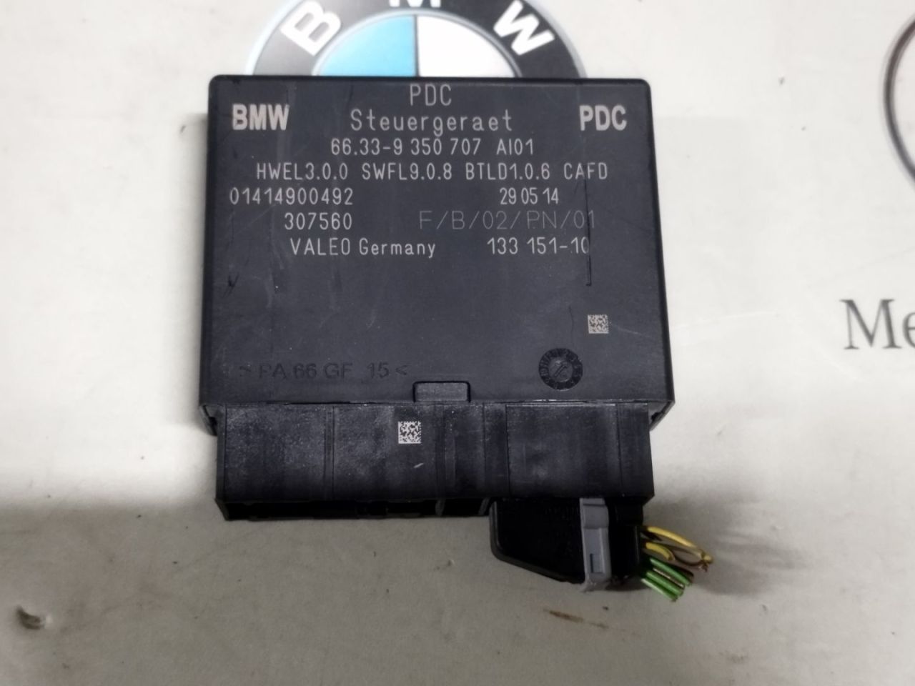 блок управления парктрониками BMW X5 F15 2015, 3.0 л., дизель, 9350707 - фото №1