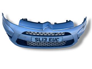 бампер передний Citroen C4 Picasso 1 поколение 2013, 1.6 л., 9HR (DV6C), дизель, 6МКПП, gris aluminium / ezr, минивэн, передний привод, правый руль