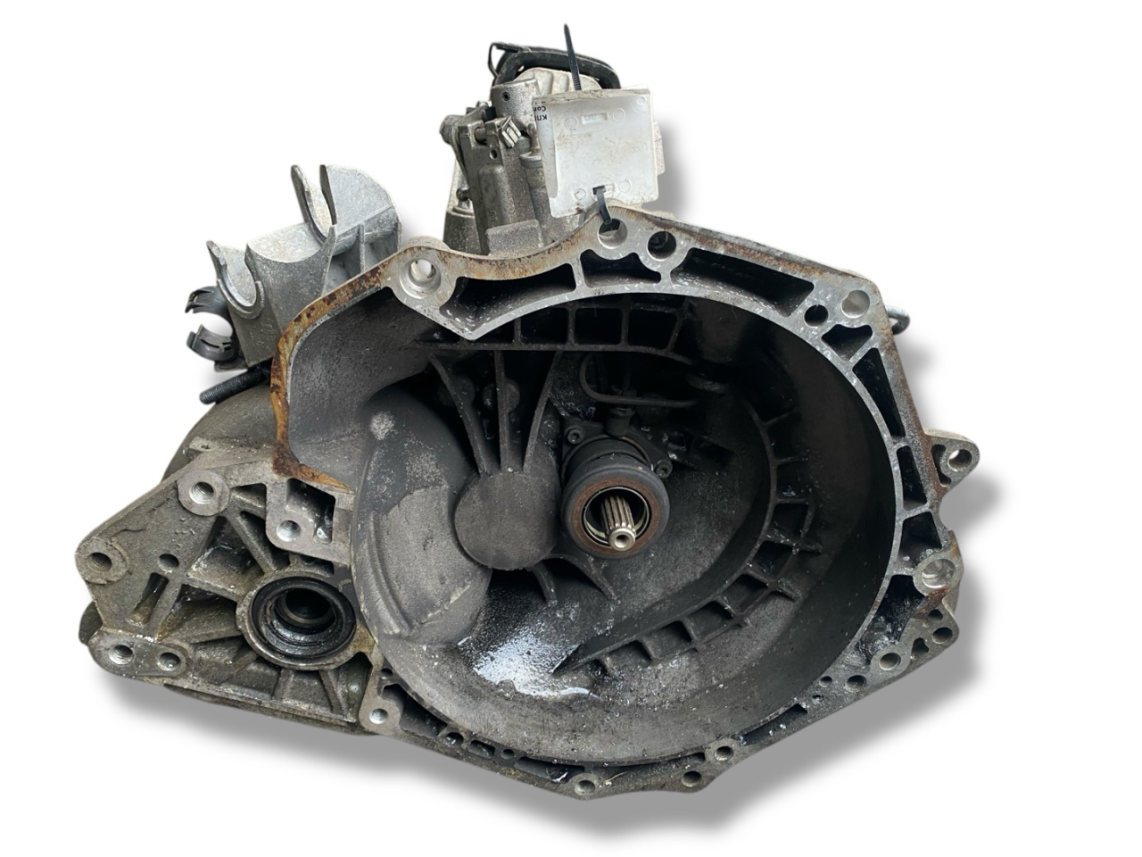 КПП механическая (МКПП) Opel Corsa E 2017, 1.4 л., B 14 XER, бензин, 5МКПП, schneeweiss / gaz, хетчбэк 3 дв., передний привод, правый руль, LS374, 24580479 - фото №1