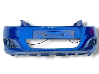 бампер передний Opel Zafira Family [рестайлинг] 2009, 1.9 л., Z19DTH, дизель, 6МКПП, ultrablau / 21b, минивэн, передний привод, правый руль, 13247273