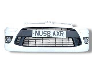 бампер передний Citroen C4 1 поколение [рестайлинг] 2008, 1.6 л., 5FW (EP6), бензин, 5МКПП, blanc banquise / ewc, хетчбэк 3 дв., передний привод, правый руль