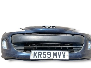 бампер передний Peugeot 308 T7 2009, 1.6 л., 9HX (DV6ATED4), дизель, 5МКПП, bleu abysse / kps, хетчбэк 5 дв., передний привод, правый руль