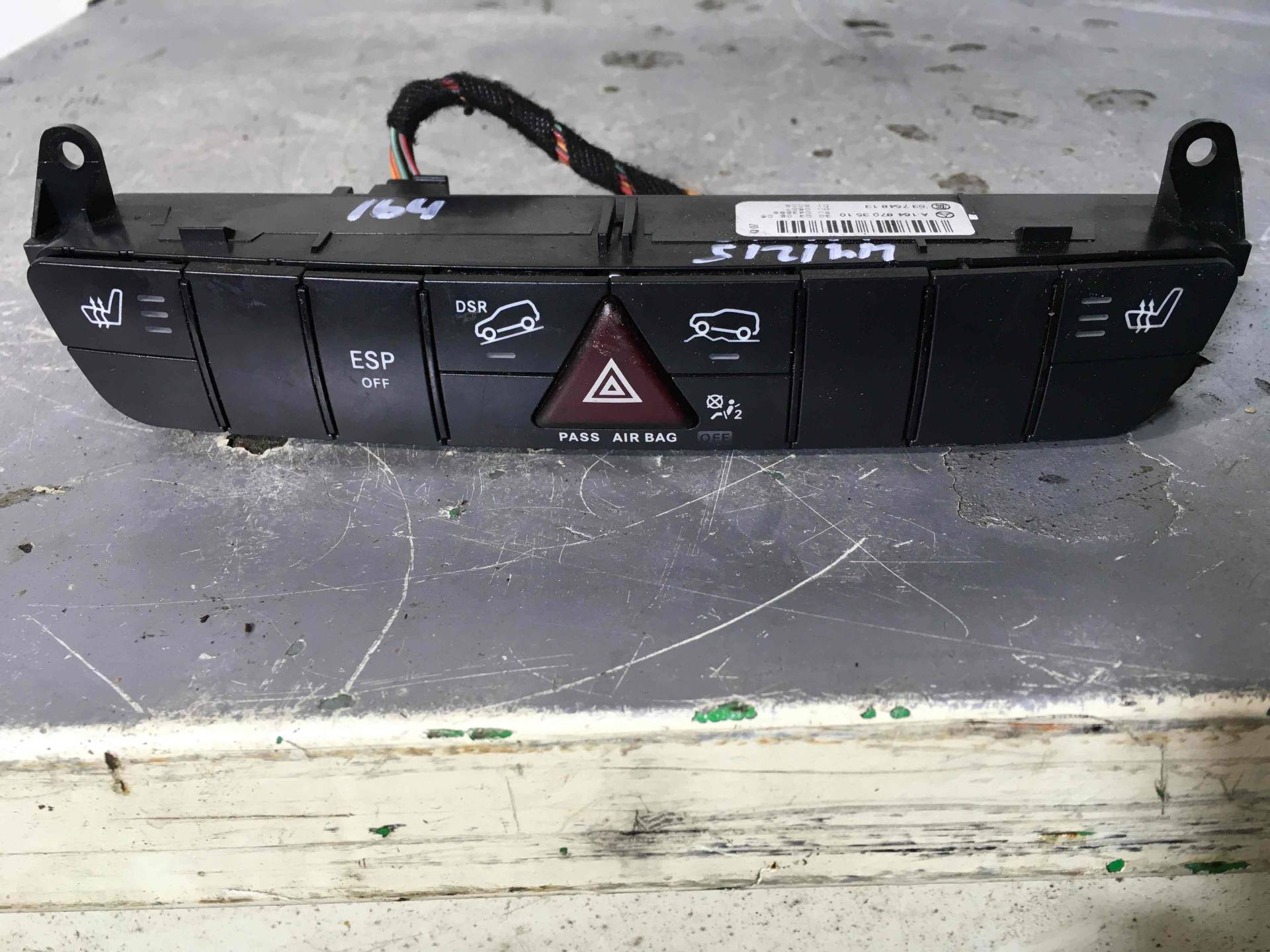 Блок кнопок Mercedes-Benz GL X164