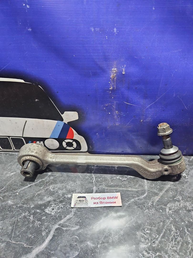 рычаг передний левый BMW X1 E84 2011, 2.0 л., N46 B20 BD, бензин, АКПП, белый, внедорожник 5 дв., задний привод, правый руль, 2405859, 31122405859 - фото №1
