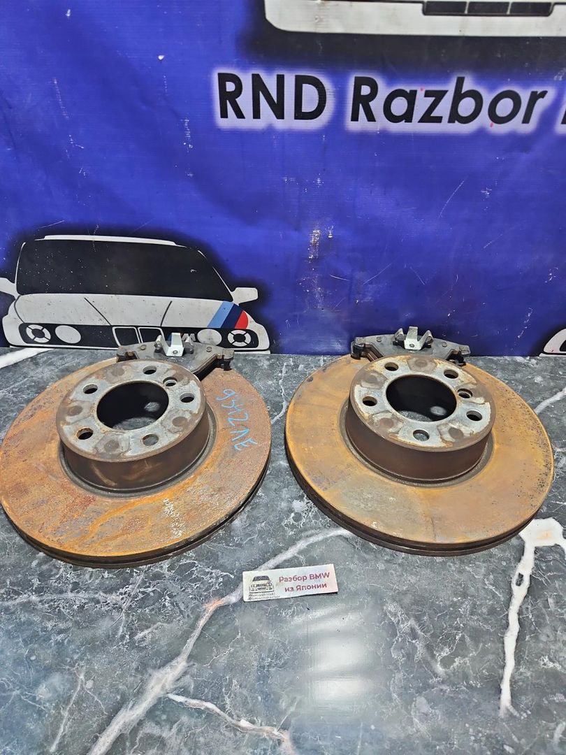 диск тормозной передний BMW X1 E84 2011, 2.0 л., N46 B20 BD, бензин, АКПП, белый, внедорожник 5 дв., задний привод, правый руль, 34116792219, 6792219 - фото №1