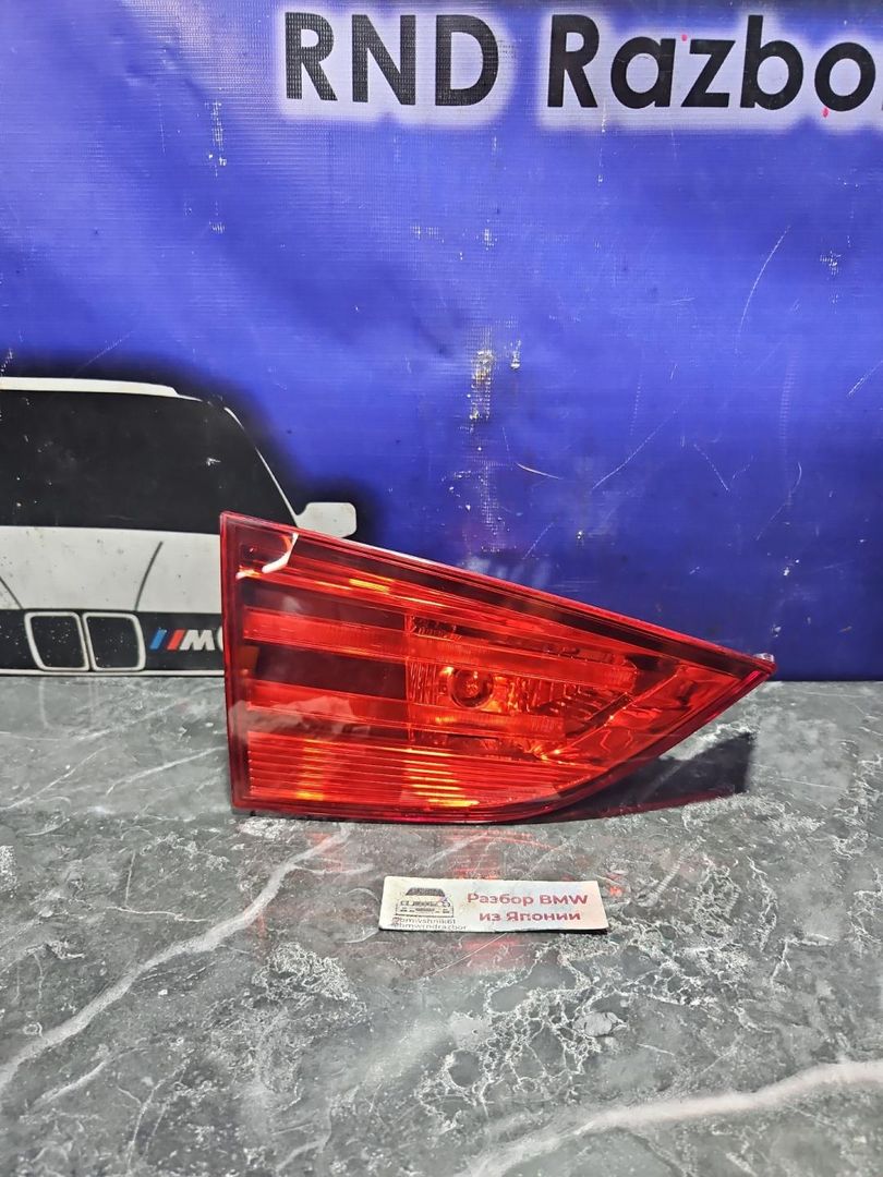 фонарь крышки багажника левый BMW X1 E84 2011, 2.0 л., N46 B20 BD, бензин, АКПП, белый, внедорожник 5 дв., задний привод, правый руль, 63212990113, 2990113 - фото №1