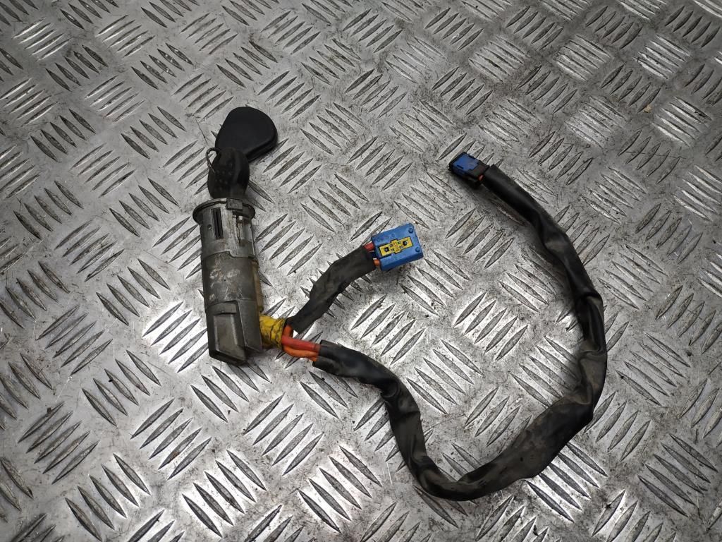 замок зажигания Peugeot 206 1 поколение 2002, 1.4 л., i, KFW (TU3A), бензин, 5МКПП, голубой, хетчбэк 3 дв., передний привод, правый руль