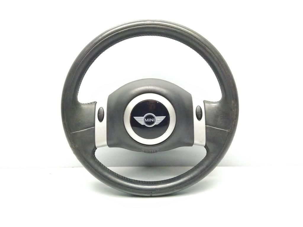 руль Mini Cooper 1 поколение R50 2001, 1.6 л., i, W10 B16 A, бензин, 5МКПП, желтый, хетчбэк 3 дв., передний привод, правый руль, 67920610, 675740702
