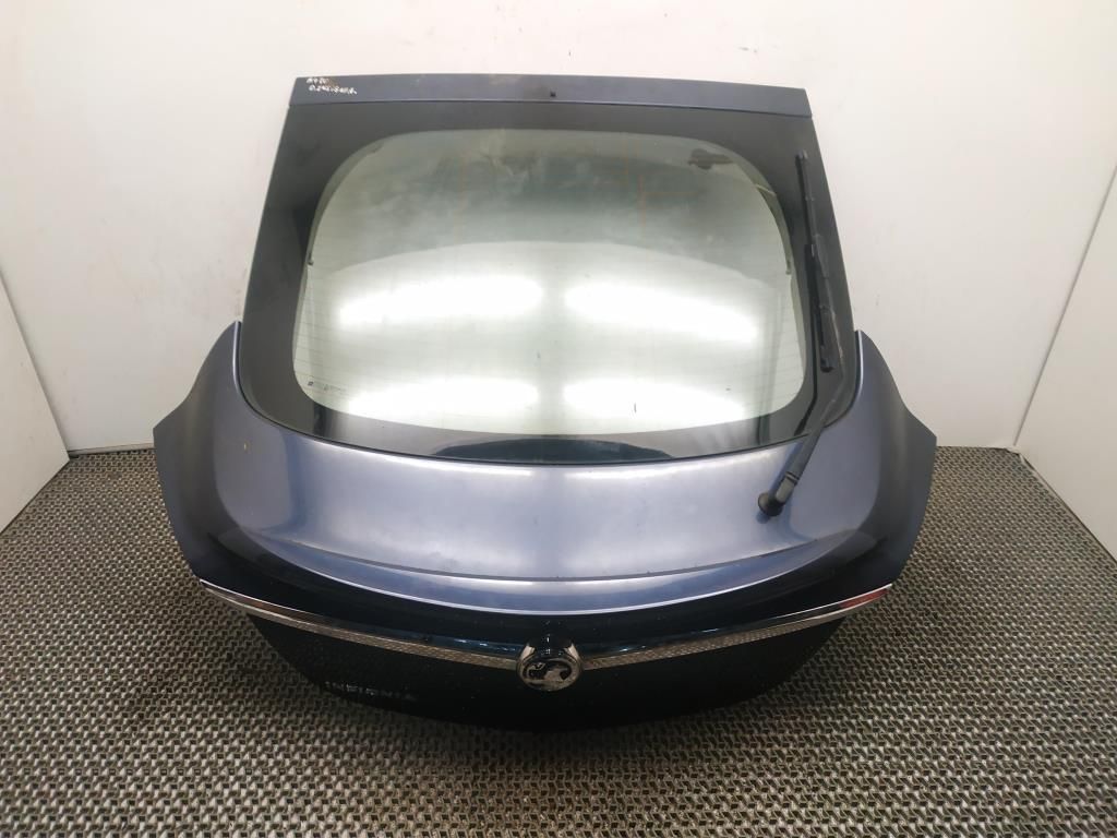 крышка багажника (дверь 3-5) Opel Insignia 1 поколение (A) 2009, 1.8 л., i, A 18 XER, бензин, 6МКПП, синий, хетчбэк 5 дв., передний привод, правый руль, 13310763