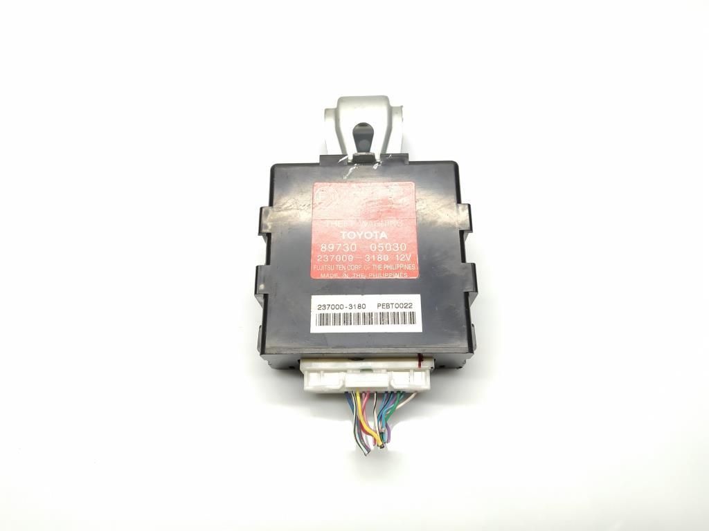 блок управления сигнализацией Toyota Avensis 2 поколение (T250) [рестайлинг] 2007, 2.0 л., D-4D, 1AD-FTV, дизель, 6МКПП, серебро, седан, передний привод, правый руль, 8973005030, 2370003180