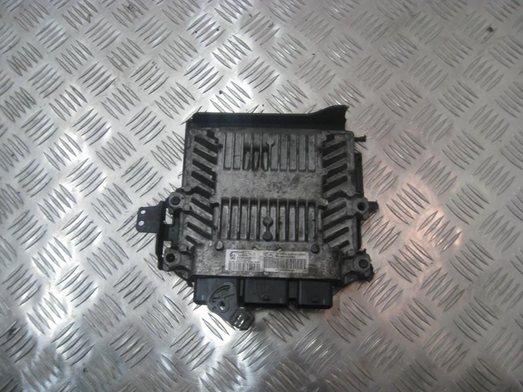 блок управления двигателем Peugeot 407 1 поколение 2004, 2.0 л., HDi, RHR (DW10BTED4), дизель, 6МКПП, серебро, седан, передний привод, правый руль, 9663607080, 9655534080, 5WS40423C-T