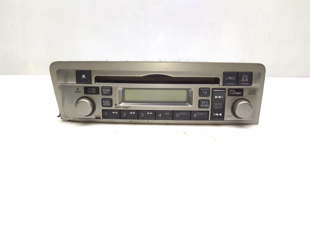 CD-чейнджер Honda Civic 7 поколение [рестайлинг] EV1 2004, 2.0 л., i, K20A3, бензин, 5МКПП, серебро, хетчбэк 5 дв., передний привод, правый руль, 39101-S6A-X010-M1
