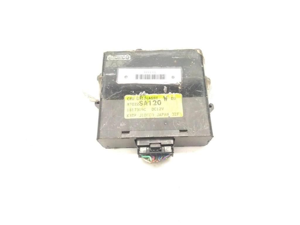 блок круиз-контроля Subaru Forester 2 поколение (SG) SG 2003, 2.0 л., Ti, EJ205, бензин, 5МКПП, синий, внедорожник 5 дв., полный привод, правый руль, 87022SA120, 1817309C