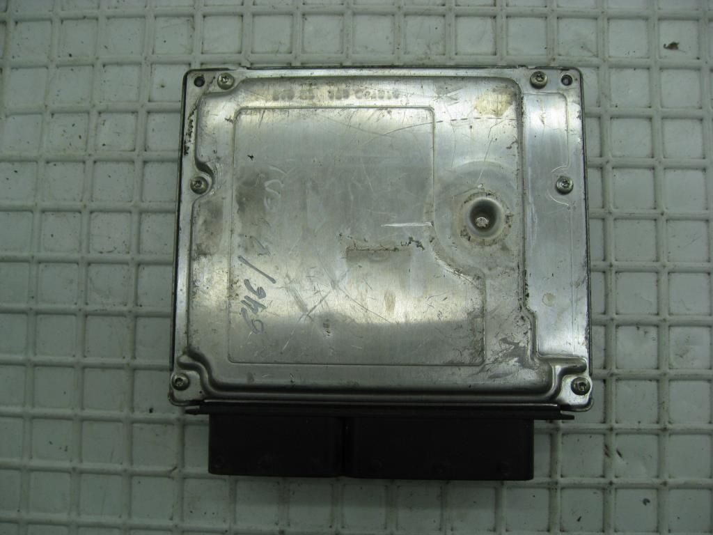 блок управления двигателем Mercedes-Benz E-Класс W211/S211 2003, 2.2 л., CDi, OM 646.963, дизель, АКПП, серебро, 744u, седан, задний привод, правый руль, A6461534179, 0281011328