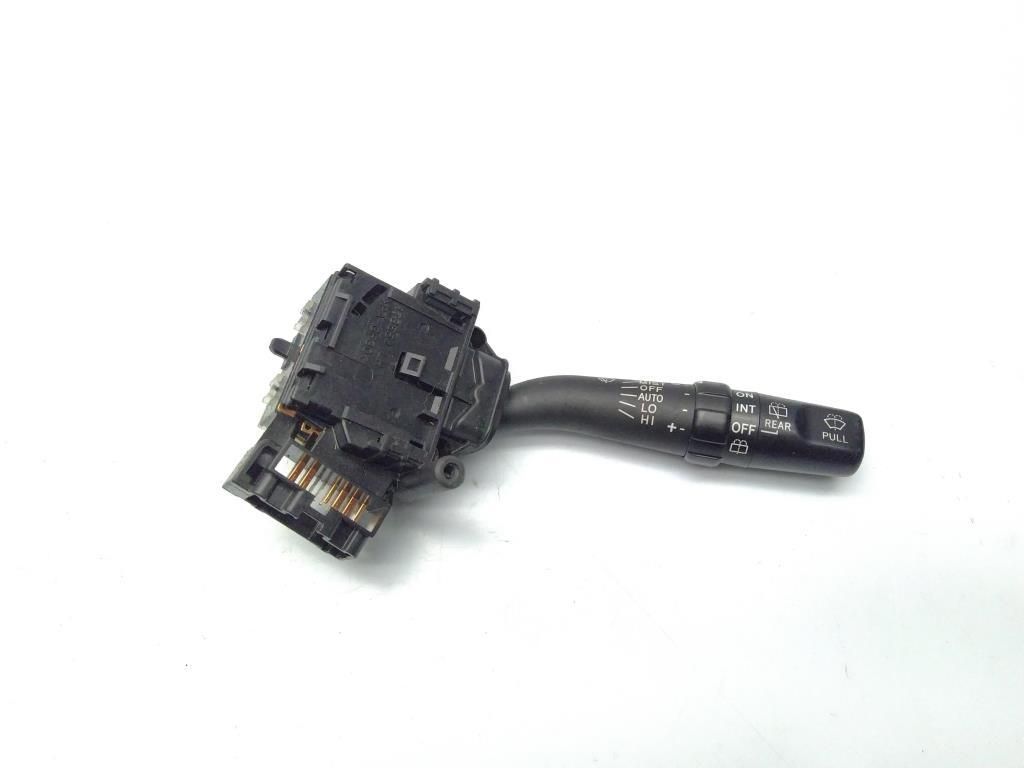 переключатель подрулевой (стрекоза) Toyota Avensis 2 поколение (T250) 2005, 2.2 л., D-4D, 2AD-FTV, дизель, 6МКПП, зеленый, лифтбэк, передний привод, правый руль, 84652-05170