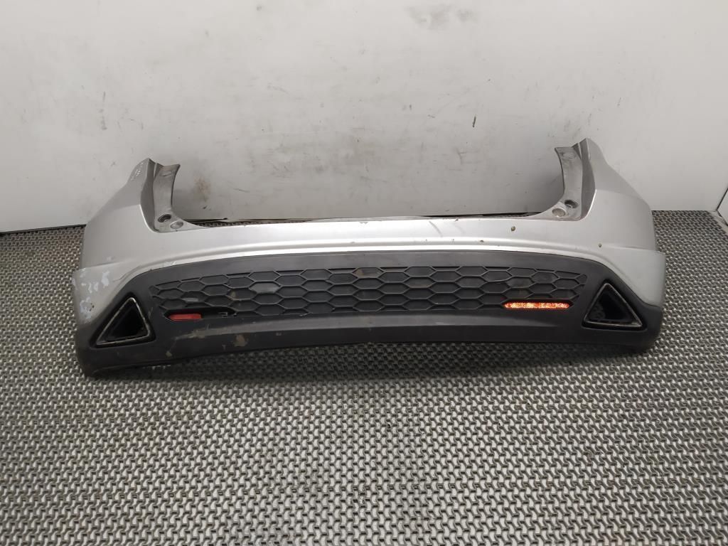 бампер задний Honda Civic 8 поколение FK3 2008, 2.2 л., cTDi, N22A2, дизель, 6МКПП, серебро, хетчбэк 5 дв., передний привод, правый руль, 71501-SMG-E00Z