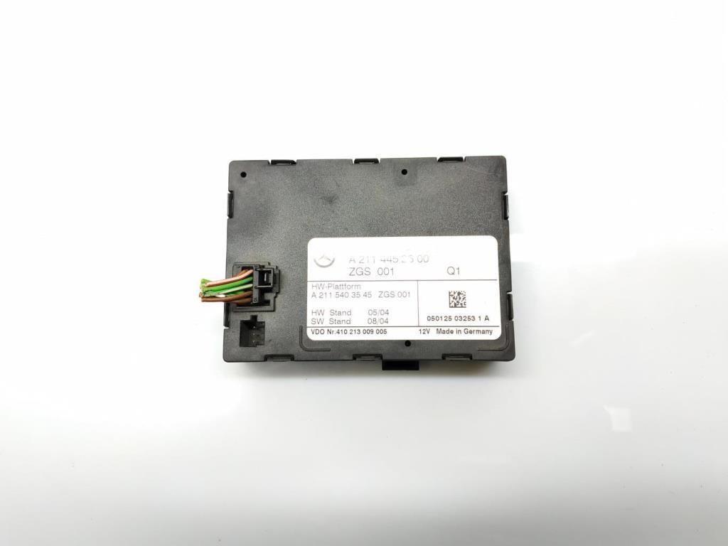 диагностический интерфейс Mercedes-Benz E-Класс W211/S211 2005, 2.6 л., i, M 112.913, бензин, АКПП, чёрный, 185u, седан, задний привод, правый руль, A2114452600, A2115403545