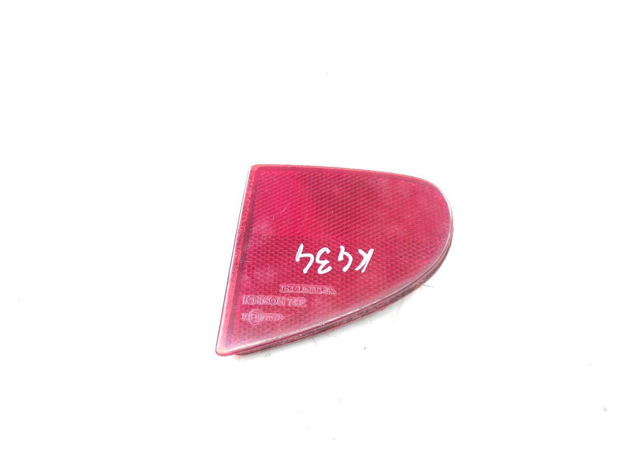 фонарь противотуманный правый Honda Civic 7 поколение [рестайлинг] EU7 2005, 1.4 л., i, D14Z6, бензин, 5МКПП, красный, хетчбэк 5 дв., передний привод, правый руль