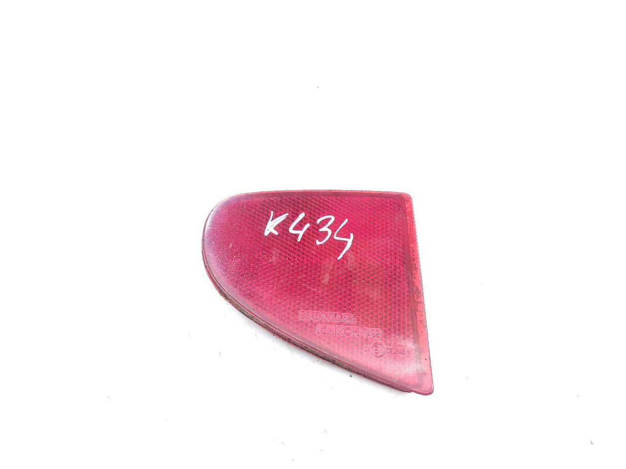 фонарь противотуманный левый Honda Civic 7 поколение [рестайлинг] EU7 2005, 1.4 л., i, D14Z6, бензин, 5МКПП, красный, хетчбэк 5 дв., передний привод, правый руль