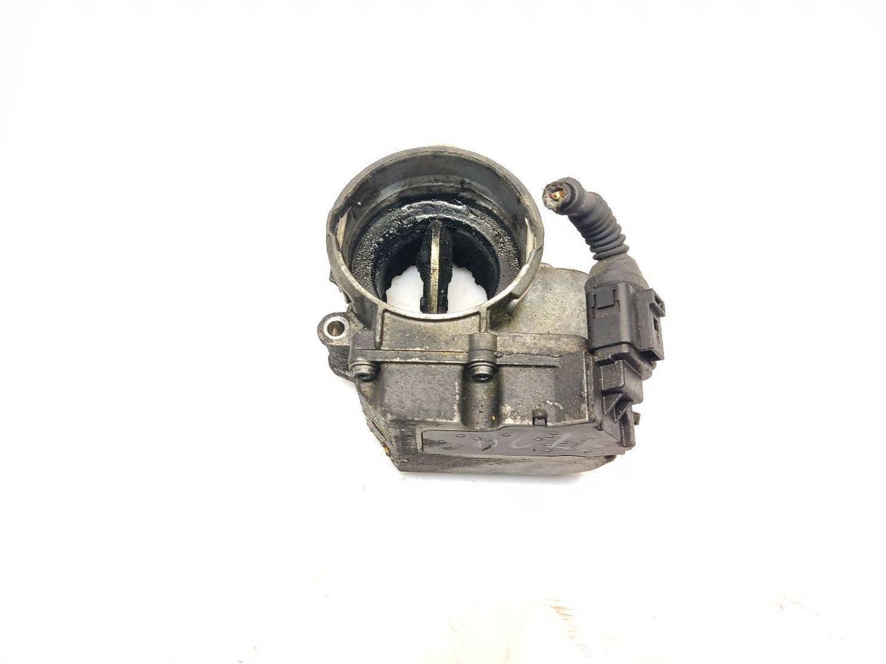 заслонка дроссельная Audi A4 B7 2005, 2.0 л., TDi PD, BLB, дизель, 6МКПП, mauritiusblau / lz5c, универсал, передний привод, правый руль, 03G128063