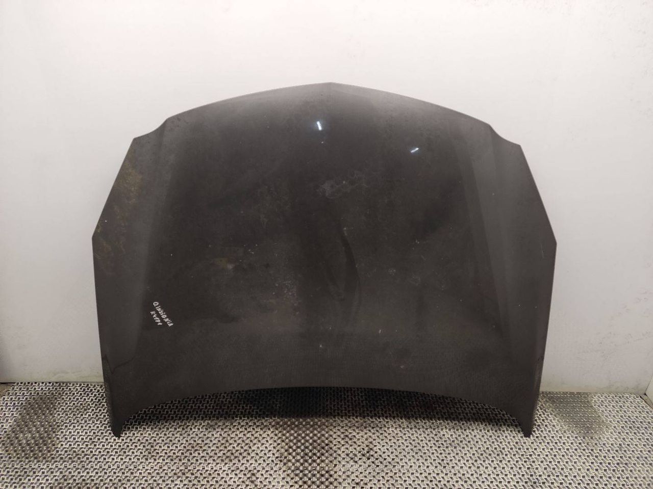 капот Opel Insignia 1 поколение (A) 2009, 1.8 л., i, A 18 XER, бензин, 6МКПП, karbongrau / gal, хетчбэк 5 дв., передний привод, правый руль, 13276949
