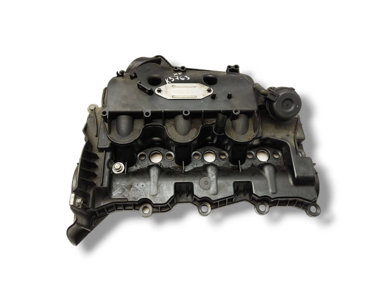 клапанная крышка Jaguar XF X250 250 2008, 2.7 л., D, AJD, дизель, АКПП, indigo / jjx, седан, задний привод, правый руль, 4S7Q-9424-JB