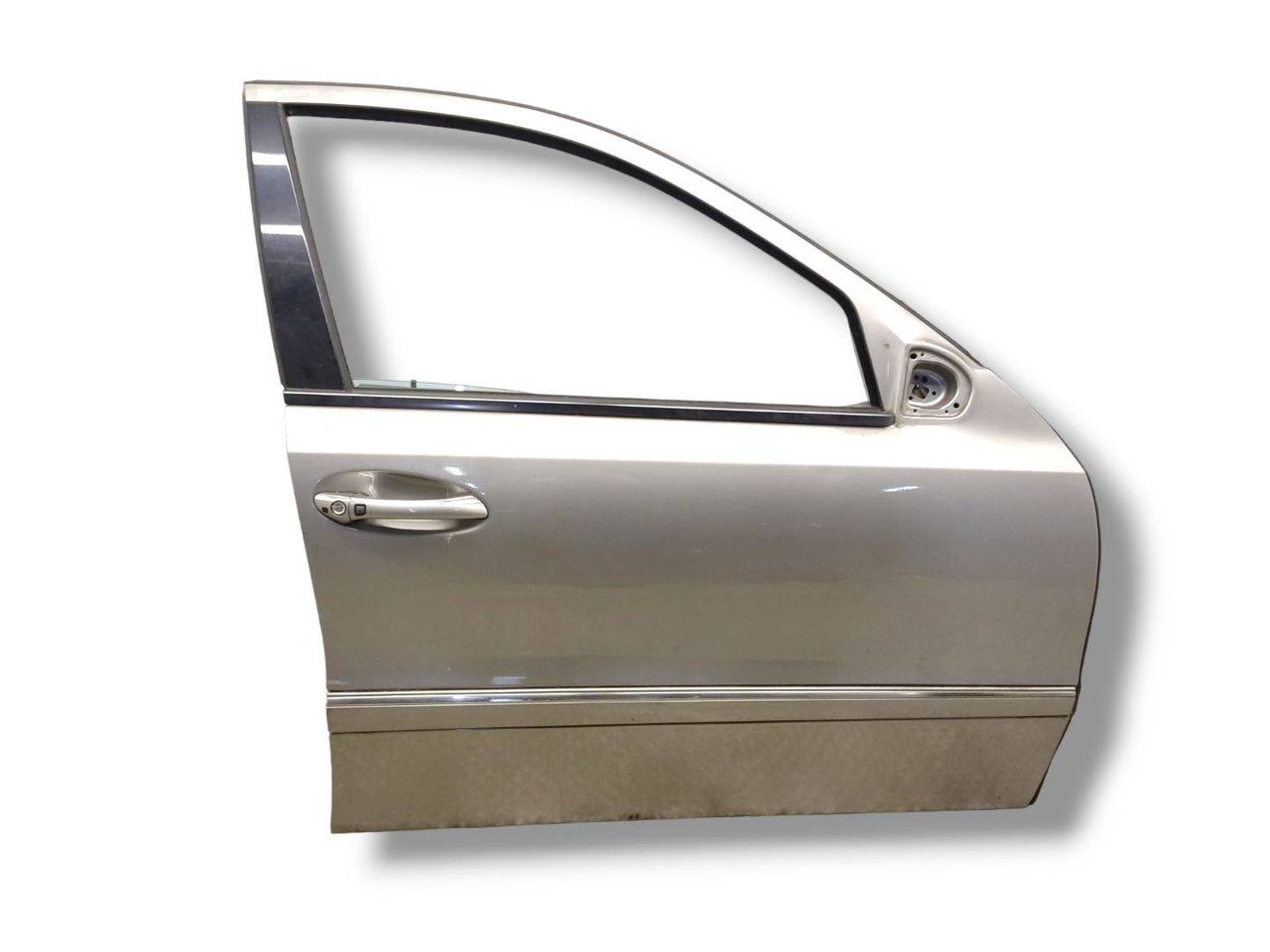 дверь передняя правая Mercedes-Benz E-Класс W211/S211 2005, 3.0 л., CDi, OM 642.920, дизель, АКПП, cubanitsilber / 723, седан, задний привод, правый руль, A2117201405 - фото №1