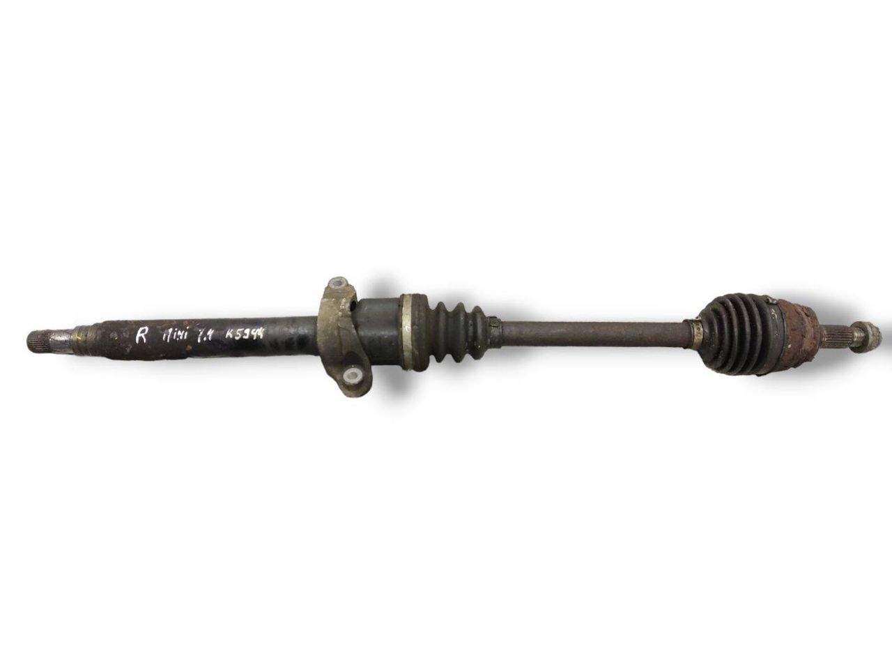 полуось передняя правая (приводной вал, ШРУС) Mini Cooper 2 поколение R56 2008, 1.4 л., i, N12 B14 A, бензин, 6МКПП, chili red / 851, хетчбэк 3 дв., передний привод, правый руль, 31608605474, 8605474