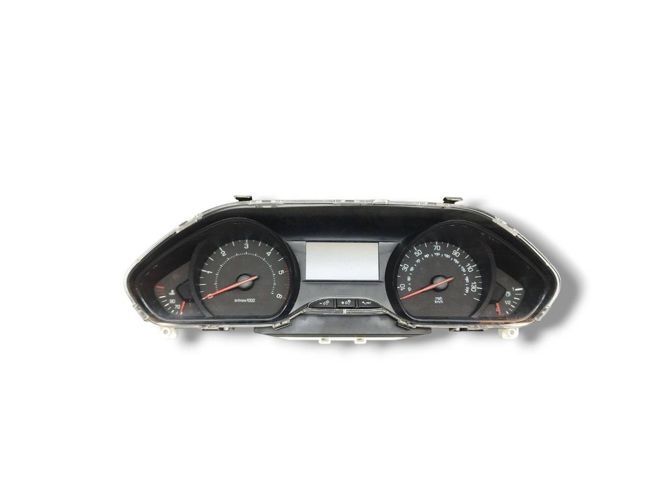 щиток приборов (приборная панель) Peugeot 208 1 поколение 2012, 1.4 л., HDi, 8HR (DV4C), дизель, 5МКПП, gris aluminium / ezr, хетчбэк 3 дв., передний привод, правый руль, 9800860880