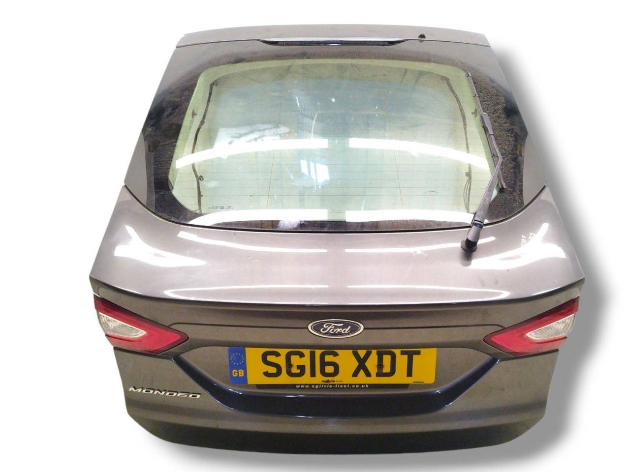 крышка багажника (дверь 3-5) Ford Mondeo 5 поколение 2016, 2.0 л., TDCi, T7CE, дизель, 6МКПП, magnetic / nd, лифтбэк, передний привод, правый руль, 2389691, DS73-A404W15-CF