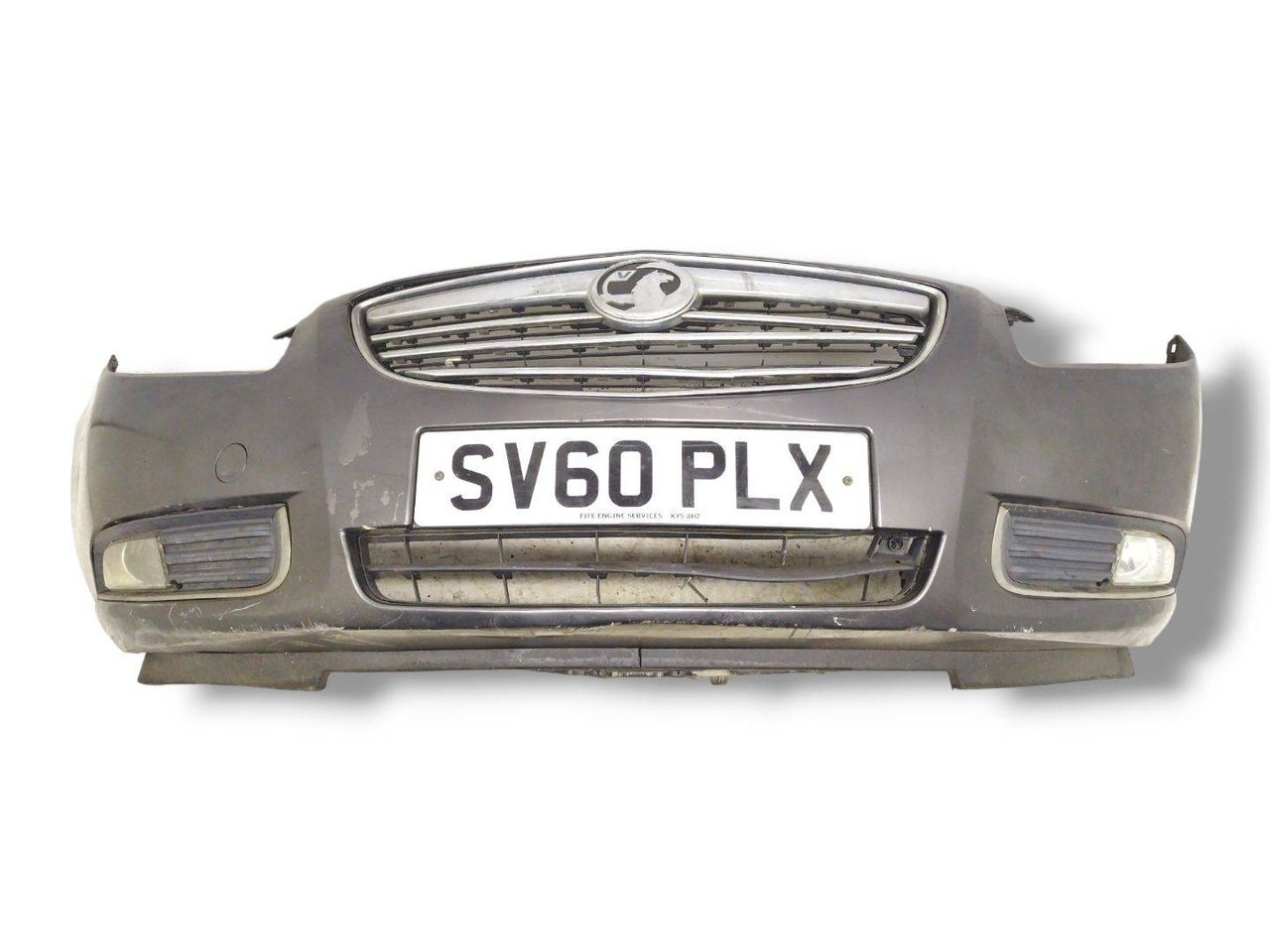 бампер передний Opel Insignia 1 поколение (A) 2010, 1.8 л., i, A 18 XER, бензин, 6МКПП, karbongrau / 177, лифтбэк, передний привод, правый руль, 13288286
