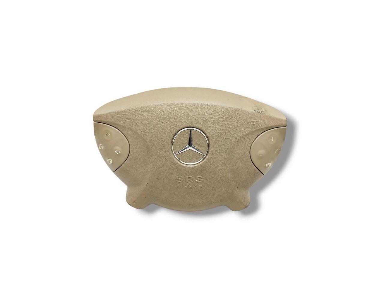 подушка безопасности водителя Mercedes-Benz E-Класс W211/S211 2004, 3.2 л., CDi, OM 648.961, дизель, АКПП, travertinbeige / 693, седан, задний привод, правый руль, 2118600802