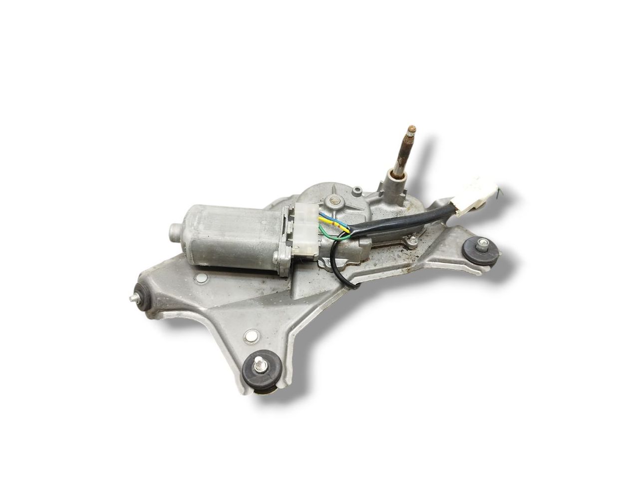 моторчик заднего стеклоочистителя (дворника) Toyota Prius 2 поколение 2006, 1.5 л., VVT-i, 1NZ-FXE, бензин, вариатор, bronze / 4s2, хетчбэк 5 дв., передний привод, правый руль, 85130-47010, 2596000251