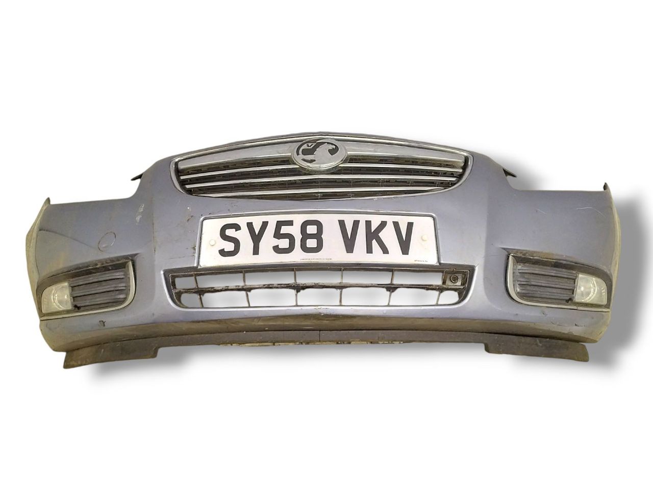 бампер передний Opel Insignia 1 поколение (A) 2008, 2.0 л., CDTi, A 20 DTH, дизель, 6МКПП, lichtsilber / 163, лифтбэк, передний привод, правый руль, 13288286
