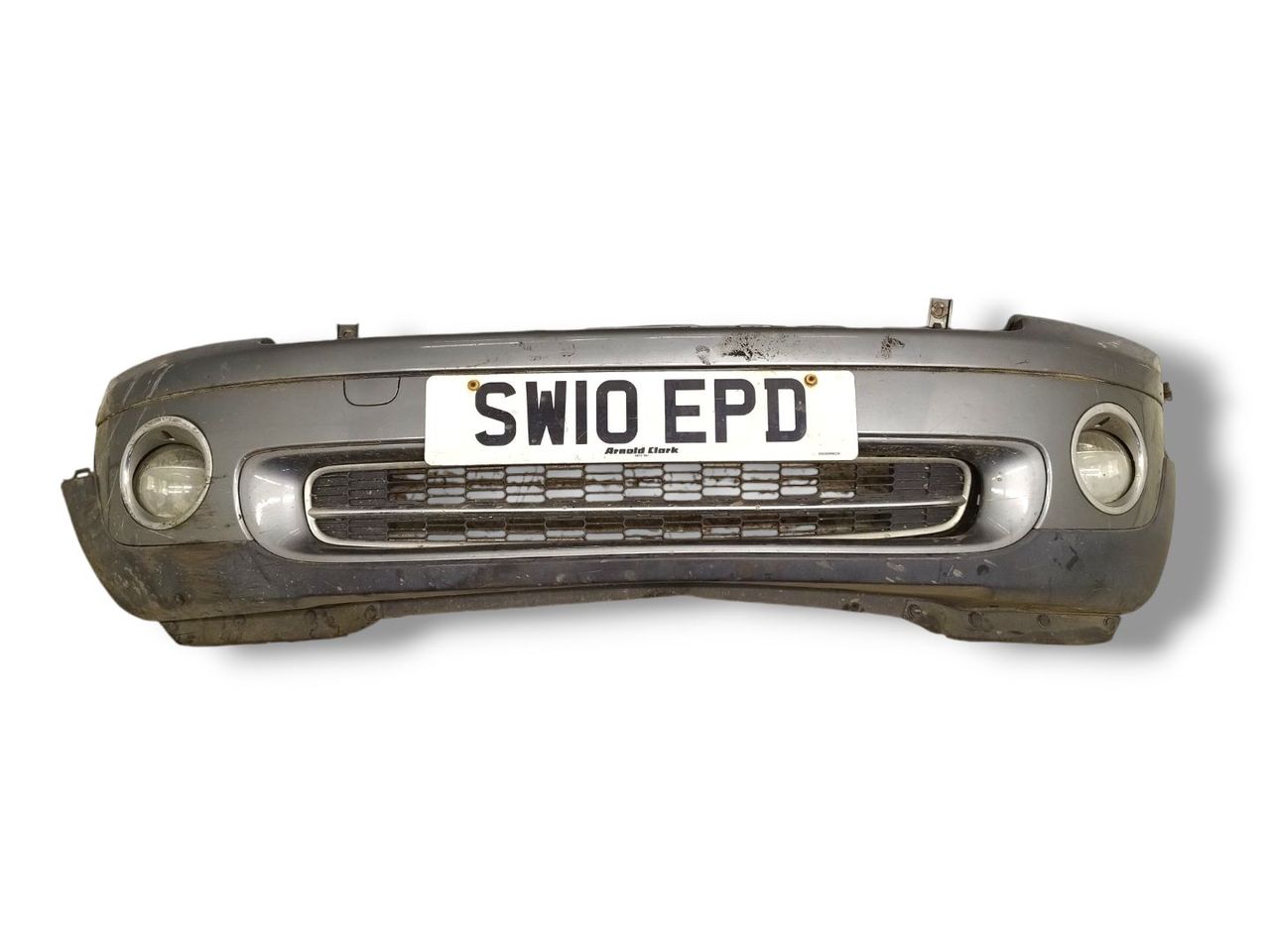 бампер передний Mini Cooper 2 поколение R56 2010, 1.6 л., i, N16 B16 A, бензин, 6МКПП, dark silver / 871, хетчбэк 3 дв., передний привод, правый руль, 7147840