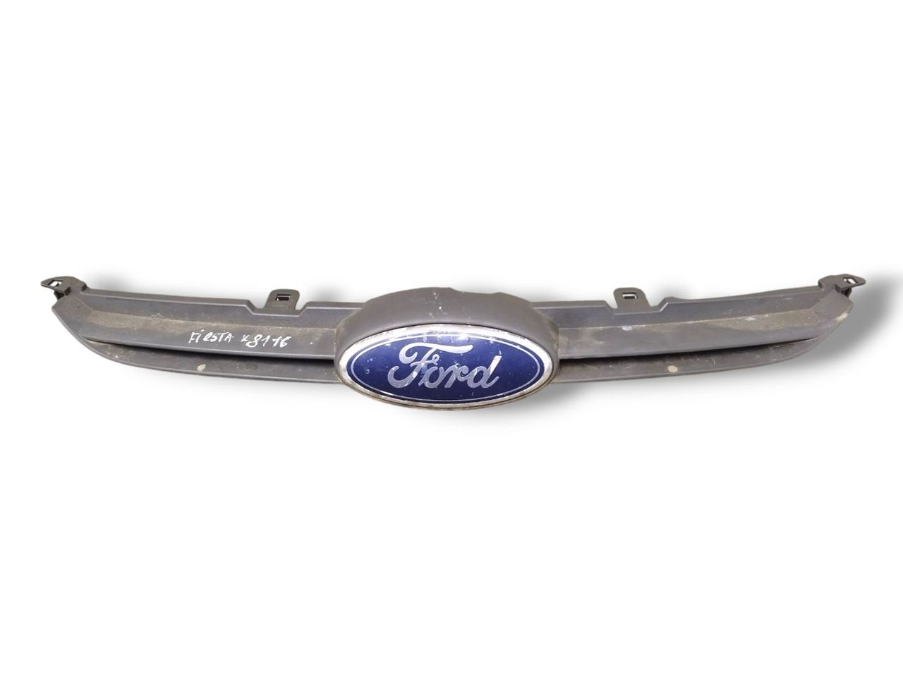 решетка радиатора Ford Fiesta 6 поколение 2010, 1.4 л., TDCi, F6JB, дизель, 5МКПП, moondust silver / 69, хетчбэк 3 дв., передний привод, правый руль, 8A61-8200-BC